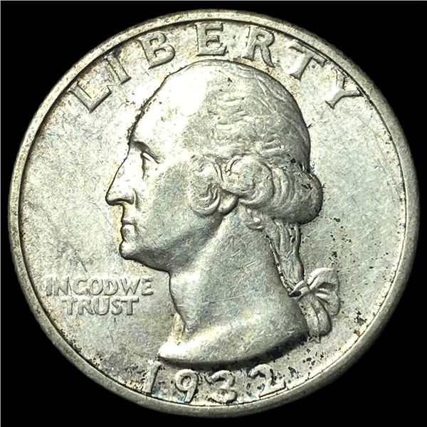 1932-S Silver Washington Quarter UNCIRCULATED