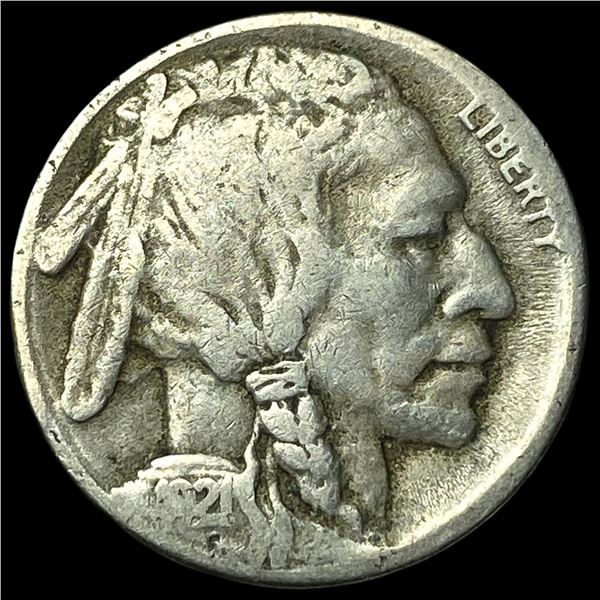 1921-S Buffalo Nickel LIGHTLY CIRCULATED