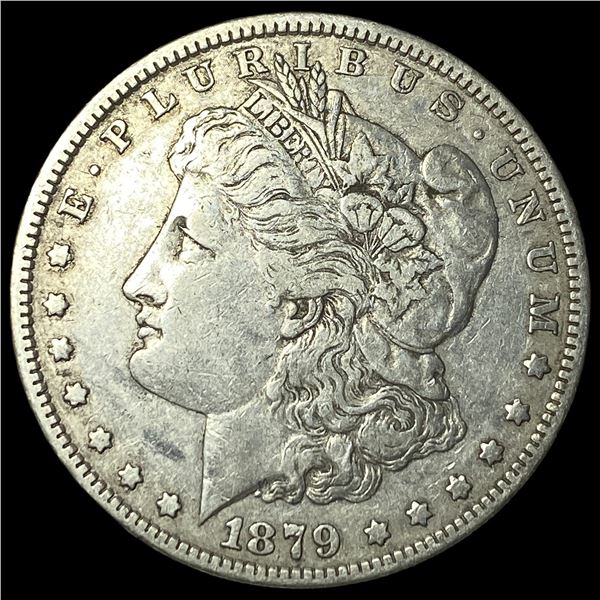 1879 Morgan Silver Dollar NEARLY UNCIRCULATED