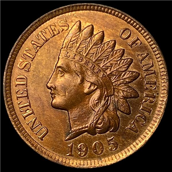 1905 Indian Head Cent NEARLY UNCIRCULATED