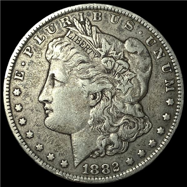 1882-CC Silver Morgan Dollar NEARLY  UNCIRCULATED