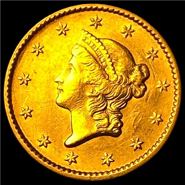 1852 Gold $1 Type 1 UNCIRCULATED
