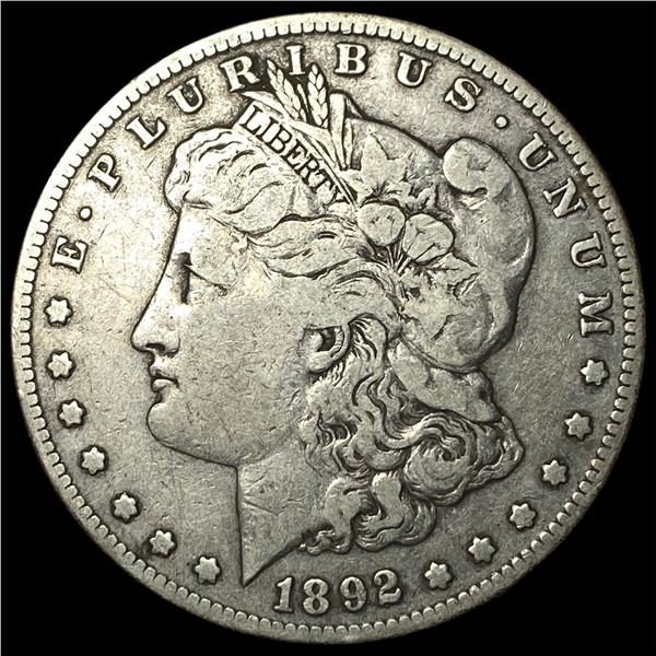 1892-S Silver Morgan Dollar NEARLY  UNCIRCULATED