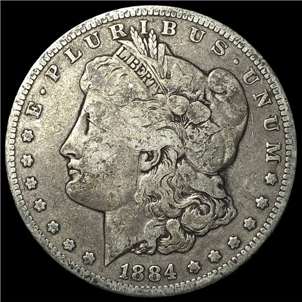 1884-S Silver Morgan Dollar LIGHTLY  CIRCULATED
