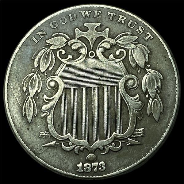1873 Shield Nickel CLOSELY UNCIRCULATED