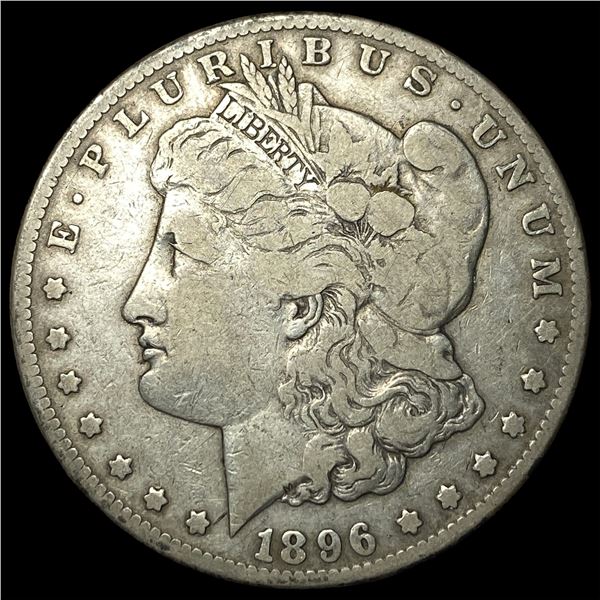 1896-S Silver Morgan Dollar LIGHTLY  CIRCULATED