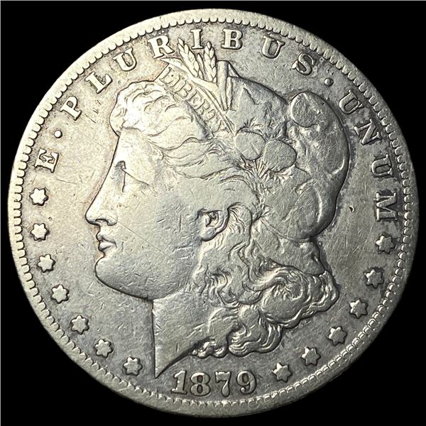 1879-CC Silver Morgan Dollar LIGHTLY  CIRCULATED