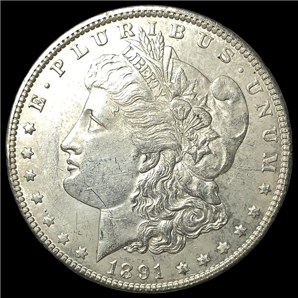 1891 Silver Morgan Dollar UNCIRCULATED