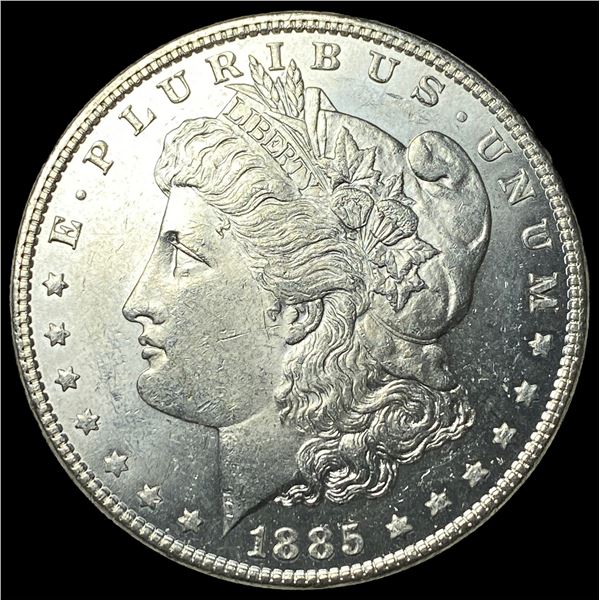 1885 Morgan Silver Dollar GEM BU