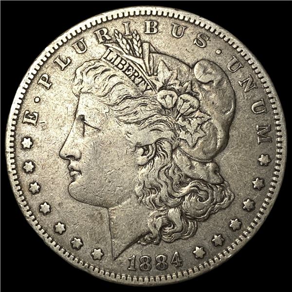 1884-S Silver Morgan Dollar NEARLY  UNCIRCULATED