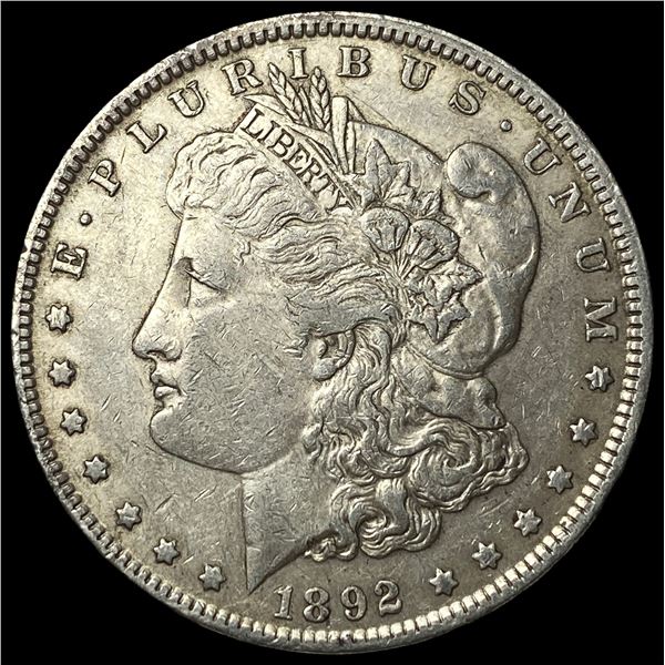 1892-S Silver Morgan Dollar CLOSELY  UNCIRCULATED