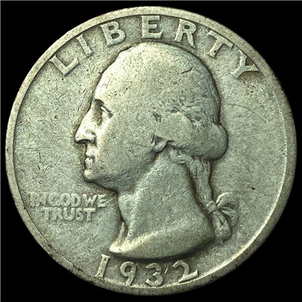 1932-S Silver Washington Quarter NEARLY  UNCIRCULATED
