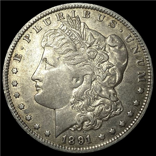 1891-O Silver Morgan Dollar CLOSELY  UNCIRCULATED