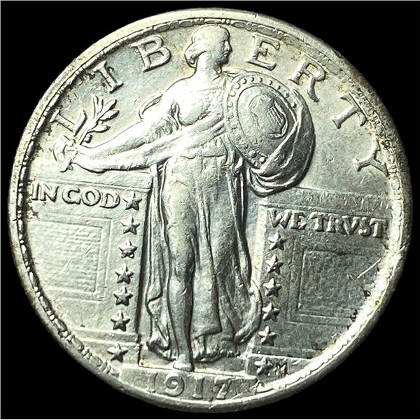 1917 Type 1 Standing Liberty Quarter  UNCIRCULATED