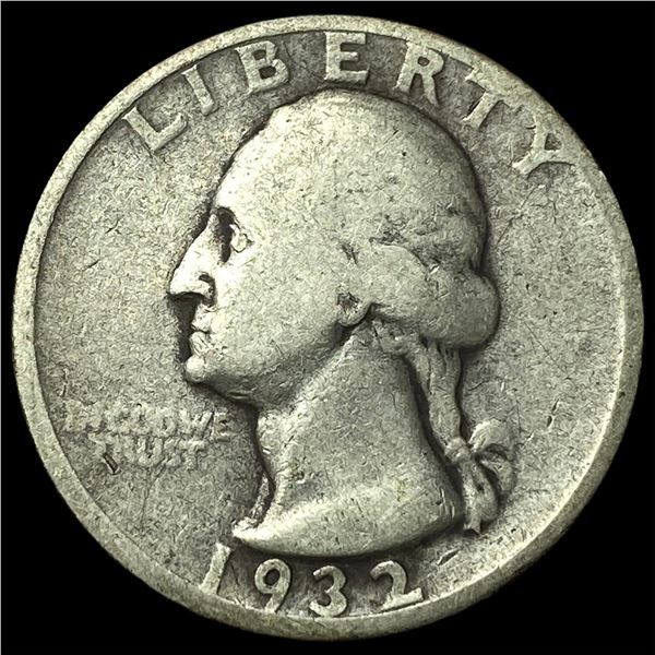 1932-D Silver Washington Quarter LIGHTLY  CIRCULATED