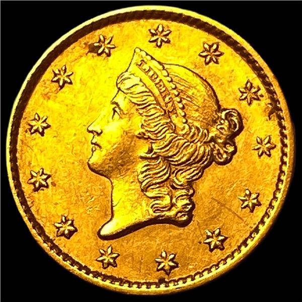 1853 Gold $1 Type 1 HIGH GRADE