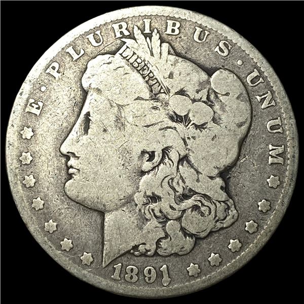 1891-CC Silver Morgan Dollar NICELY  CIRCULATED
