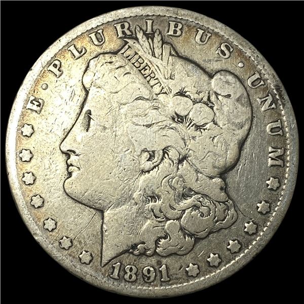 1891-O Silver Morgan Dollar NICELY CIRCULATED
