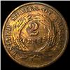 Image 2 : 1864 Two-Cent Piece CHOICE AU
