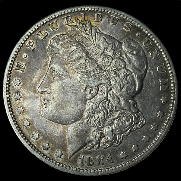 1884 Morgan Silver Dollar CLOSELY  UNCIRCULATED