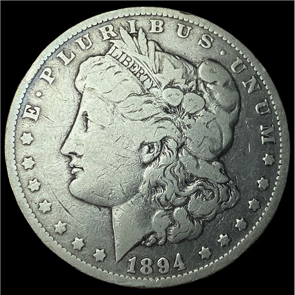 1894-O Silver Morgan Dollar LIGHTLY  CIRCULATED