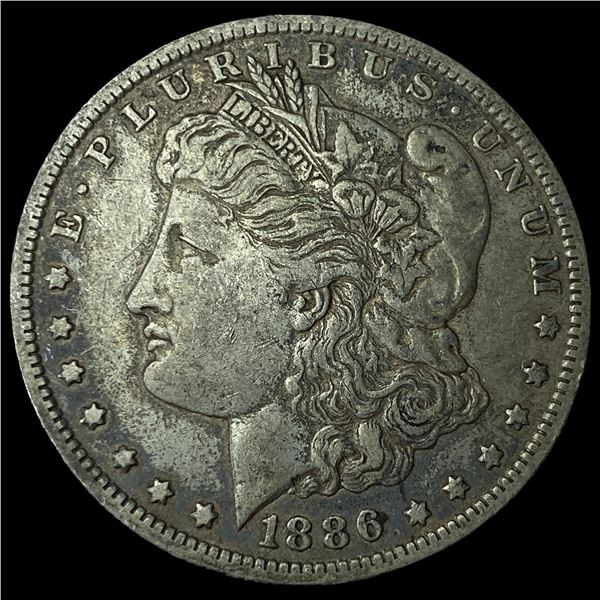 1886-O Silver Morgan Dollar NEARLY  UNCIRCULATED