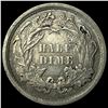 Image 2 : 1861 Silver Half Dime CLOSELY UNCIRCULATED
