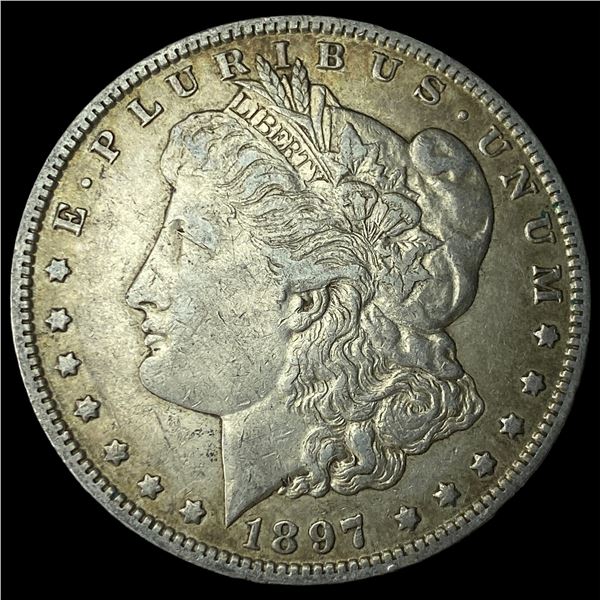 1897 Morgan Silver Dollar CLOSELY  UNCIRCULATED