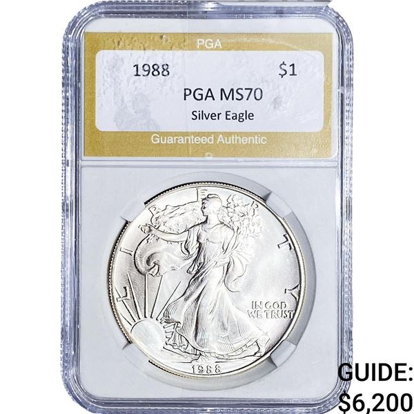 1988 Silver Eagle PGA MS70