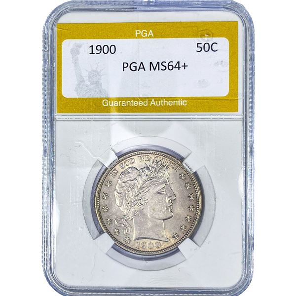 1900 Barber Half Dollar PGA MS64+