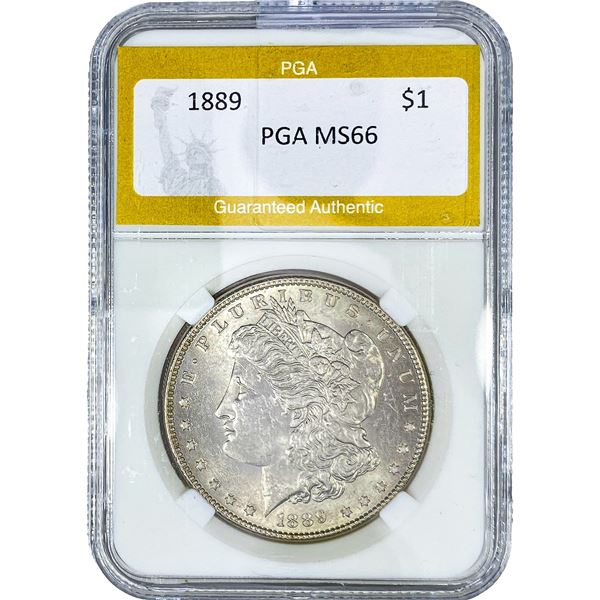 1889 Morgan Silver Dollar PGA MS66