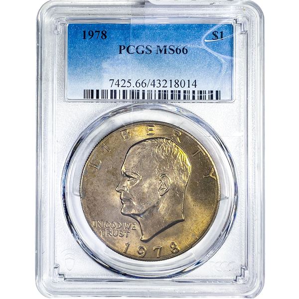 1978 Eisenhower Dollar PCGS MS66