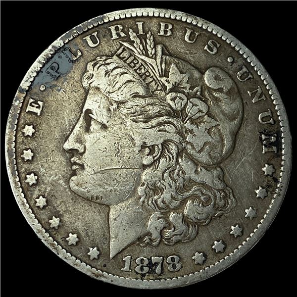 1878 Silver Morgan Dollar LIGHTLY CIRCULATED