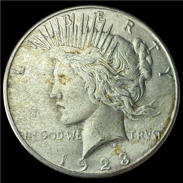 1923-S Silver Peace Dollar LIGHTLY CIRCULATED