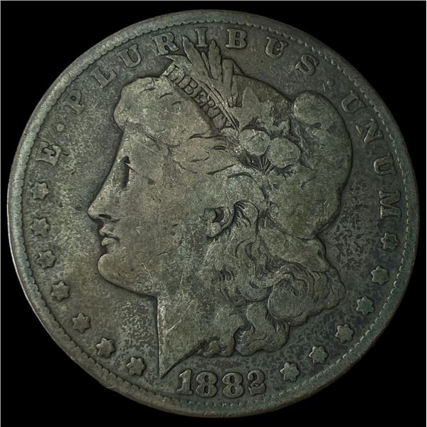 1882-CC Silver Morgan Dollar LIGHTLY  CIRCULATED