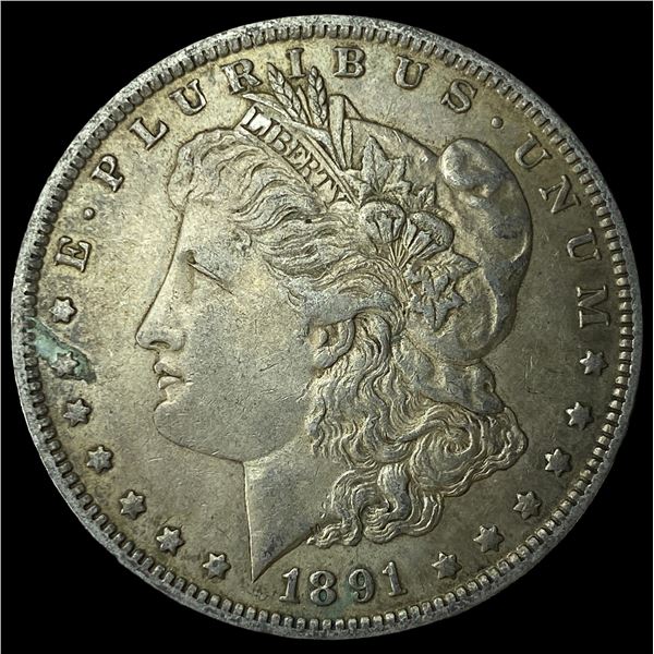 1891-O Silver Morgan Dollar CLOSELY  UNCIRCULATED