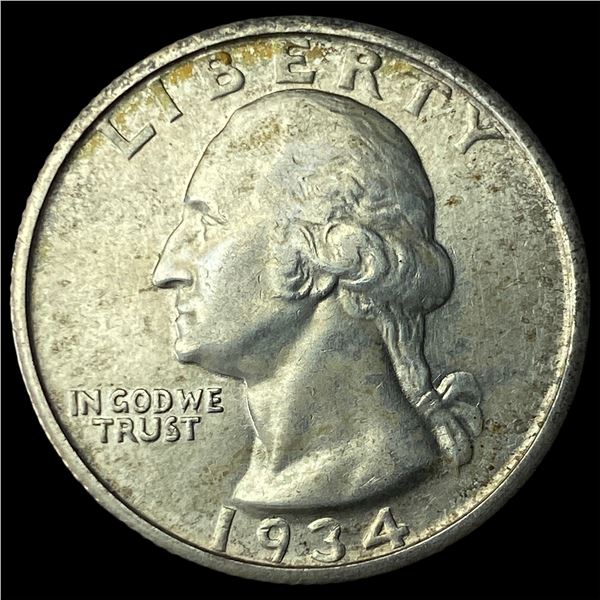 1934 Silver Washington Quarter UNCIRCULATED