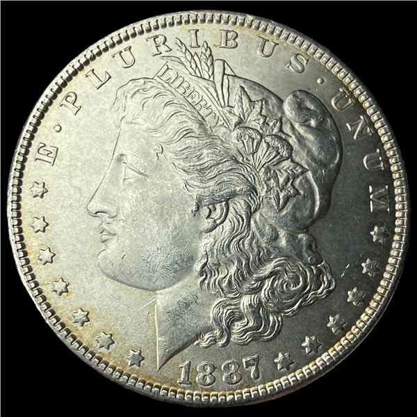 1887 Morgan Silver Dollar GEM BU