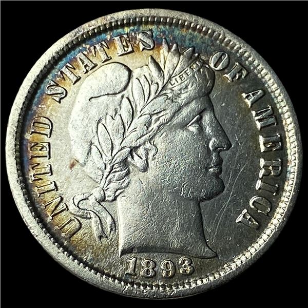 1893 Barber Dime UNCIRCULATED