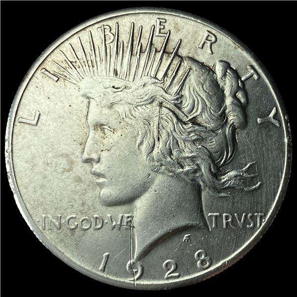 1928 Silver Peace Dollar HIGH GRADE