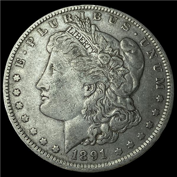 1891-O Silver Morgan Dollar CLOSELY  UNCIRCULATED