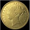 Image 1 : 1881 Gold Sovereign Victoria Shield CLOSELY  UNCIRCULATED