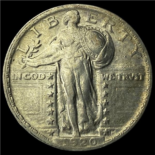 1920 Standing Liberty Quarter NEARLY  UNCIRCULATED