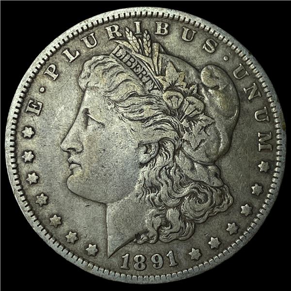 1891-O Silver Morgan Dollar NEARLY  UNCIRCULATED
