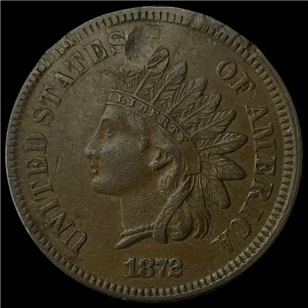 1872 Indian Head Cent CLOSELY UNCIRCULATED