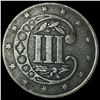 Image 2 : 1854 Silver Three-Cent Piece CLOSELY  UNCIRCULATED