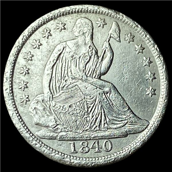1840 Seated Liberty Half Dime UNCIRCULATED