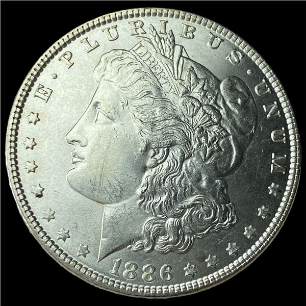 1886 Silver Morgan Dollar CHOICE BU