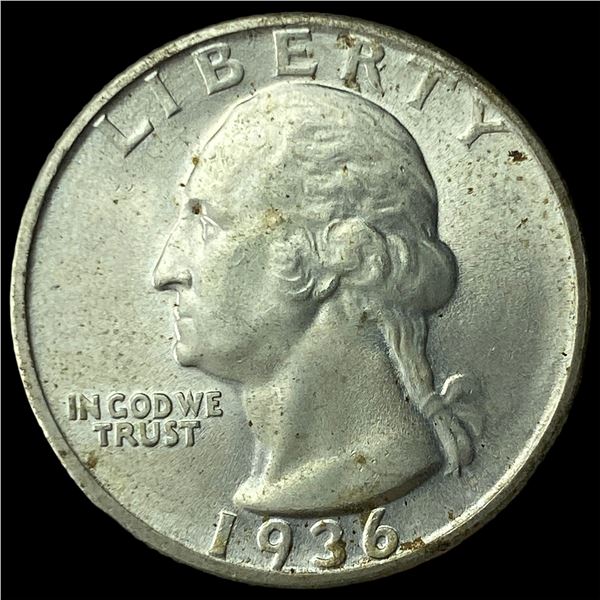 1936 Silver Washington Quarter UNCIRCULATED
