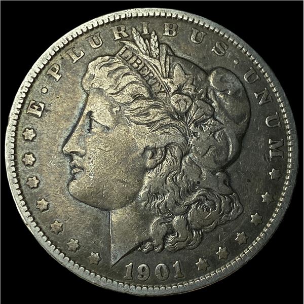 1901 Morgan Silver Dollar LIGHTLY CIRCULATED